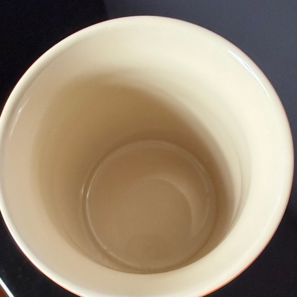 Le Creuset Stoneware Flame Orange Utensil Crock, 1 Liter - Picture 5 of 10